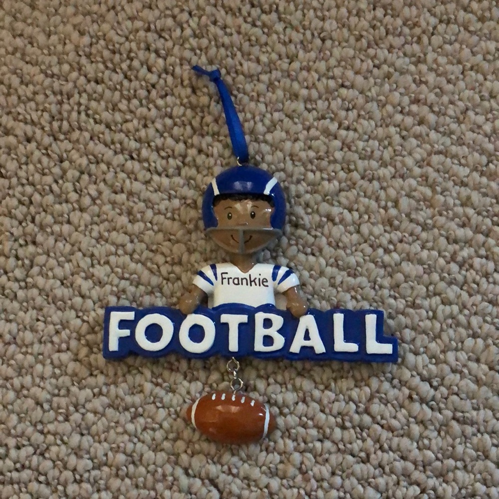 Football Player Ornament